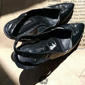 Esprit Black Pump Heels
