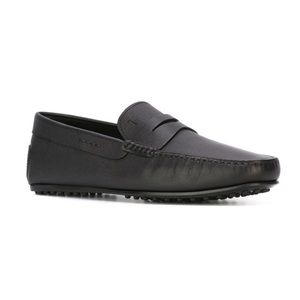Tod's Men's Black Penny Loafers