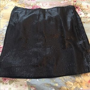 Black sequined Abercrombie & Fitch skirt. NWT