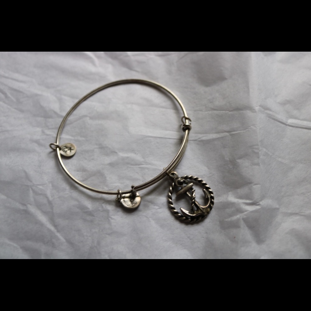 alex & ani anchor bangle