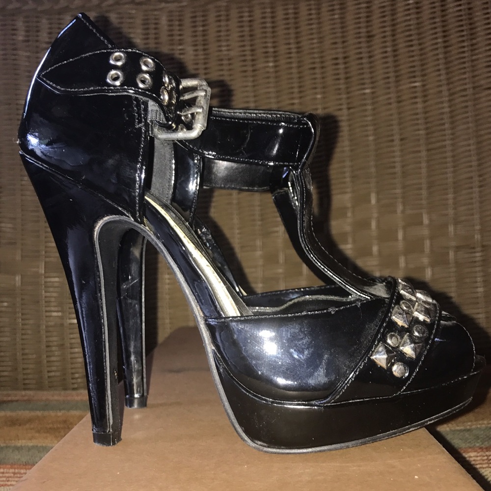 Black heels