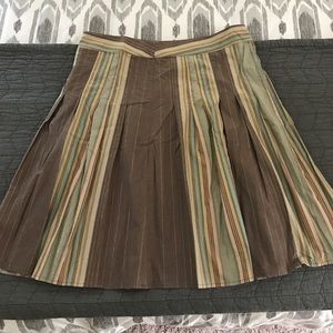 Cotton flare skirt (Talbots)