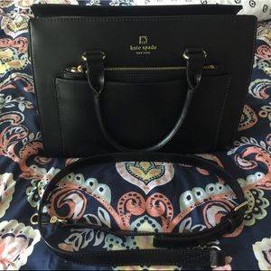 Kate Spade - Black leather purse