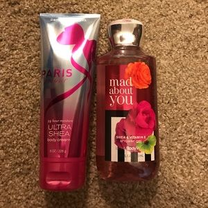 Bath and body works Paris and mad about you