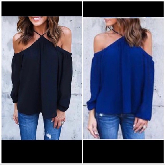 💥FIRM💥NEW! Cold Shoulder Top - Picture 8 of 8