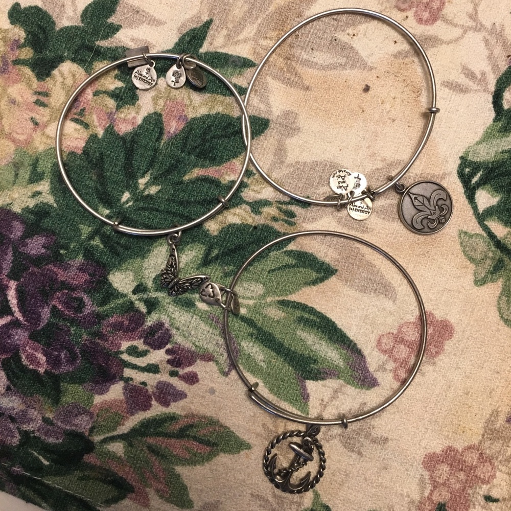 Alex and ani butterfly anchor