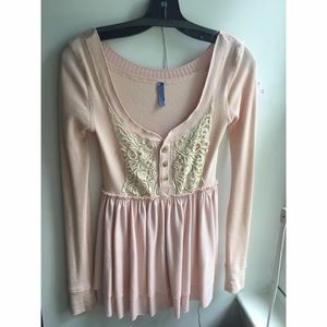 Waffle-knit Free People thermal