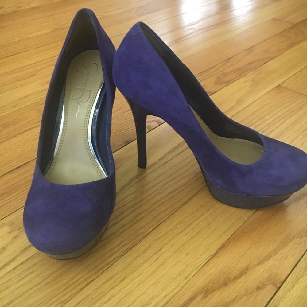 Jessica Simpson Given Suede Pumps