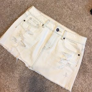 American Eagle jean mini skirt