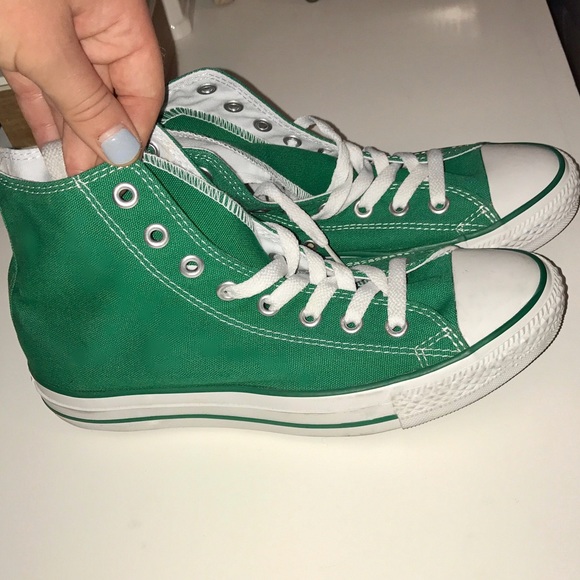 Converse Shoes | Chuck Taylor All Star Hi Tops Kelly Green ...