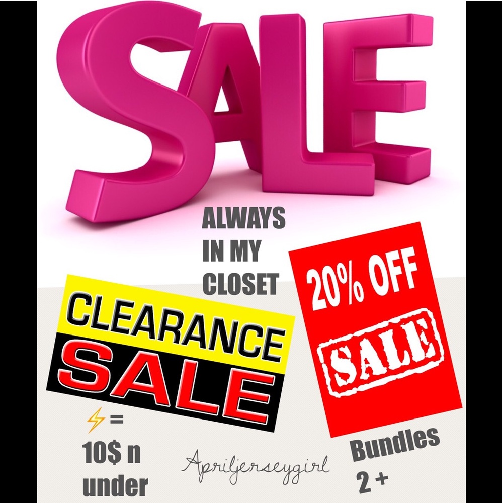 🙋🏻💥⚡️ALWAYS A BUNCH OF SALES IN MY CLOSET🙋🏻⚡️