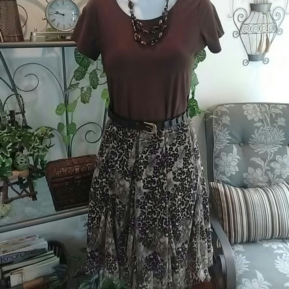 Flowy Chiffon Skirt