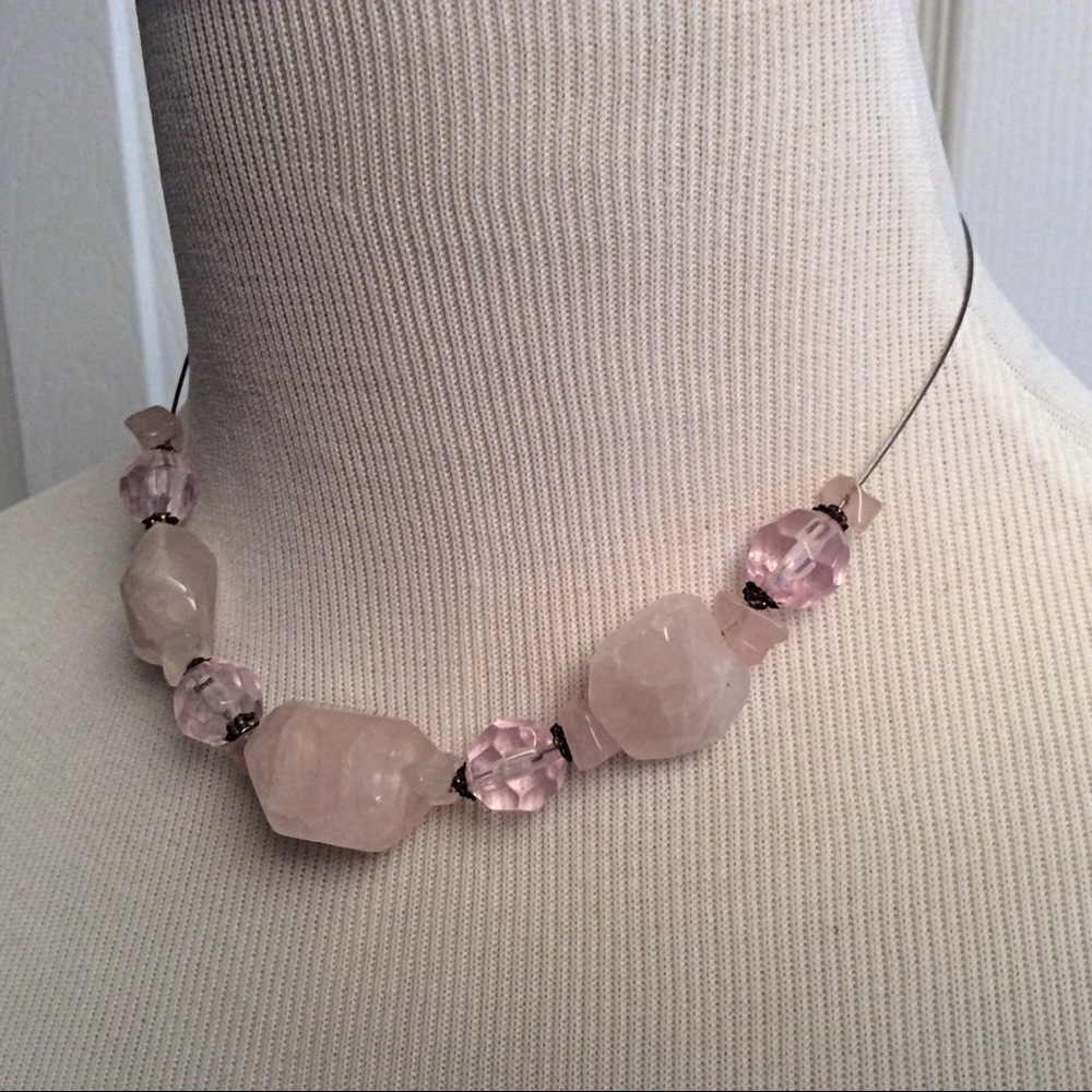 Pretty Pastel Pink Necklace
