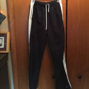 Nike Running Pants Navy Sz S 4-6 Good Cond