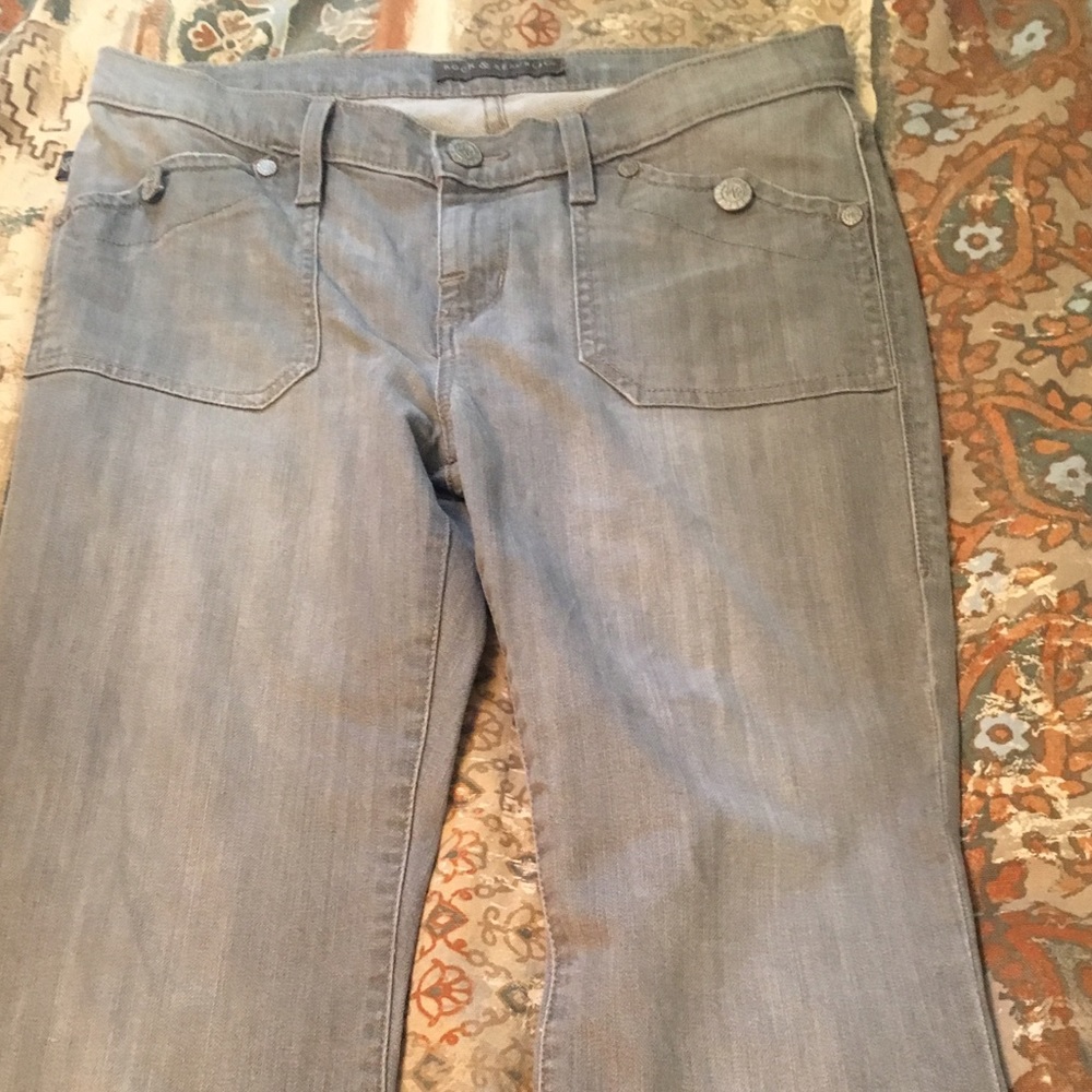 Light Gray Rock & Republic Jeans