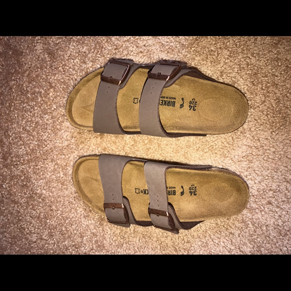 Birkenstock Arizona kids in mocca
