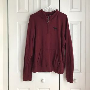 PINK Quarter Zip Sweatshirt