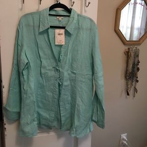 J Jill Linen Blouse