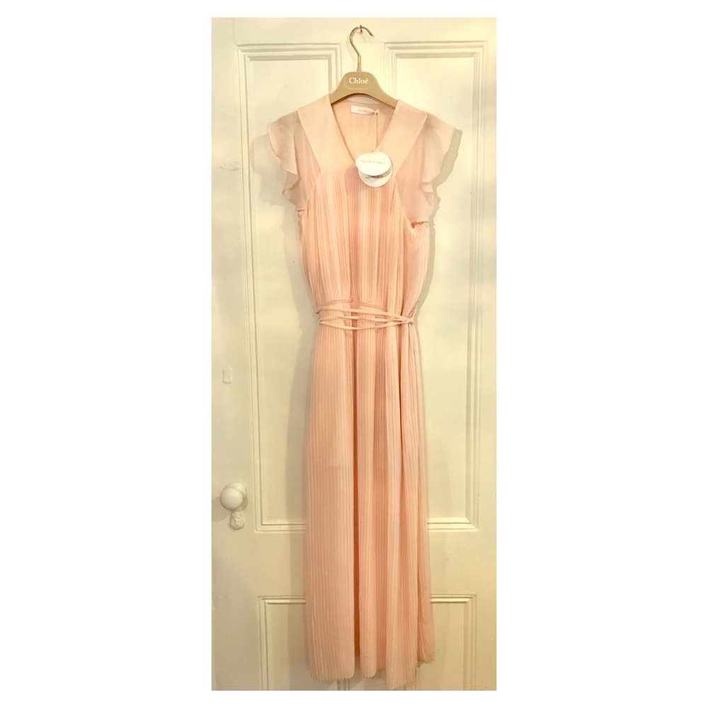 See By Chloe flirty gown with tied waist