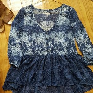 MOVE OUT SALE Urban Outfitters Loose Peplum Blouse