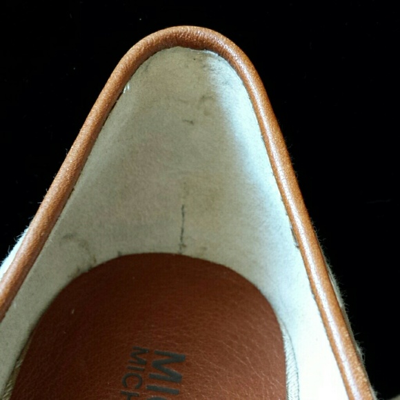 NWOT Michael Kors Wedges Beige/Tan Size 9.5M - Picture 7 of 8