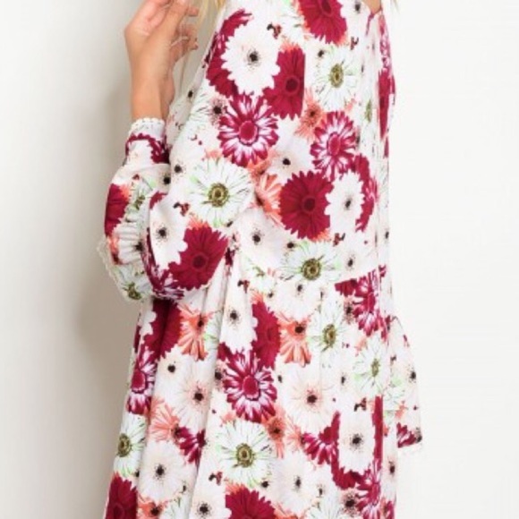 Stunning floral burst of summer BOHO dress! - Picture 5 of 8