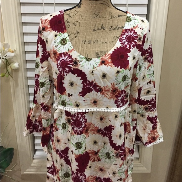 Stunning floral burst of summer BOHO dress! - Picture 6 of 8