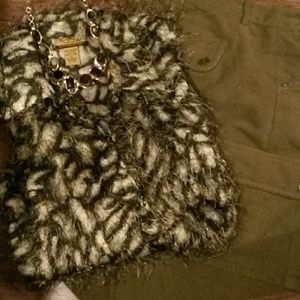 Creative Design Work frecky Blouse animal hair top