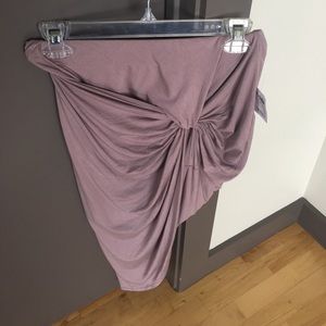 Fun & Funky Asymmetrical Knot Skirt, NWT Medium