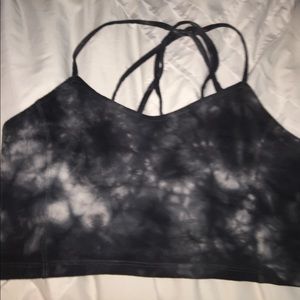tie dye crop top/ bralettte.