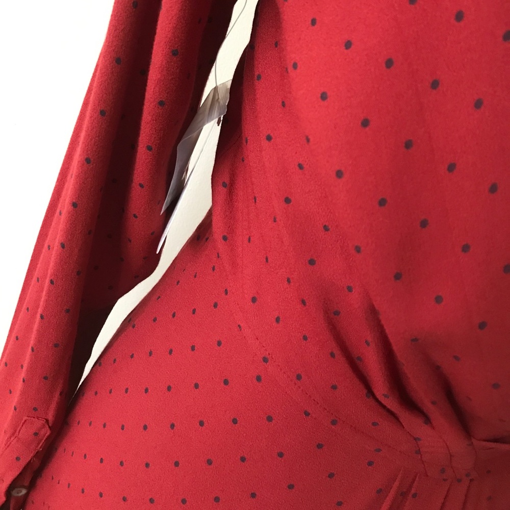 {Free People} This Town Polka Dot Shirtdress - Picture 7 of 8