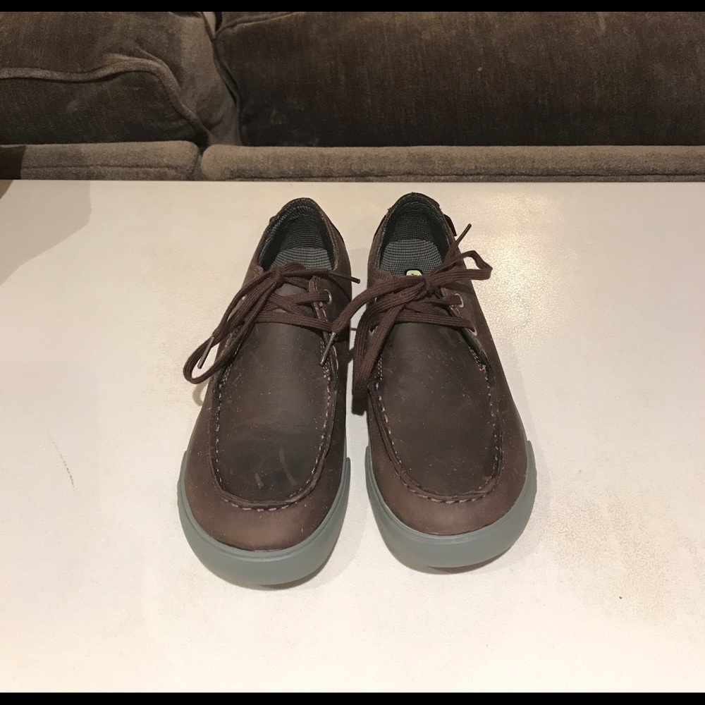 NEVER WORN!! Boys Keen leather loafers