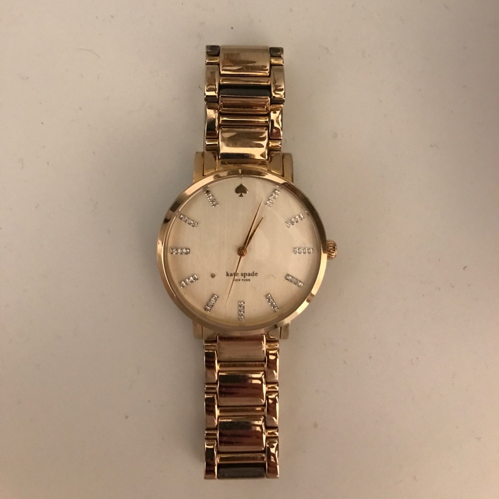 Gold Kate spade watch