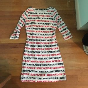 Mahi Gold Nautical Flag Dress