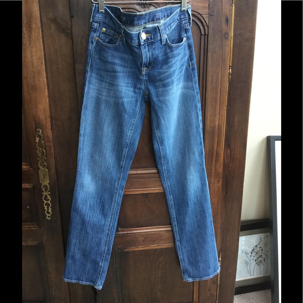 J Crew Matchstick Jeans 27s