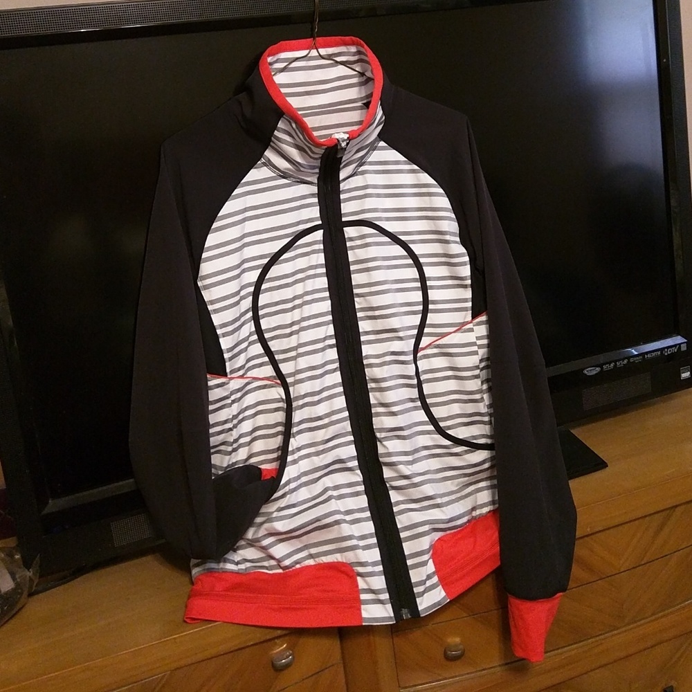 Sold! Track Attack Love Twin Stripe Jacket