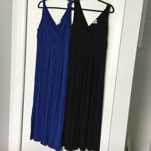 2 maxi dresses