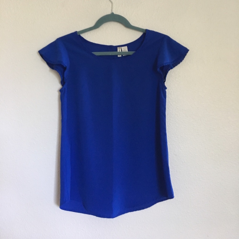 Blue Japna Blouse