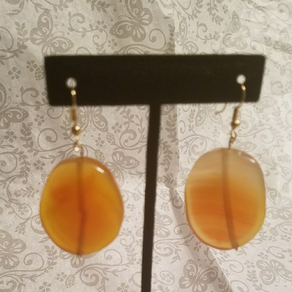 NEW! Orange earrings