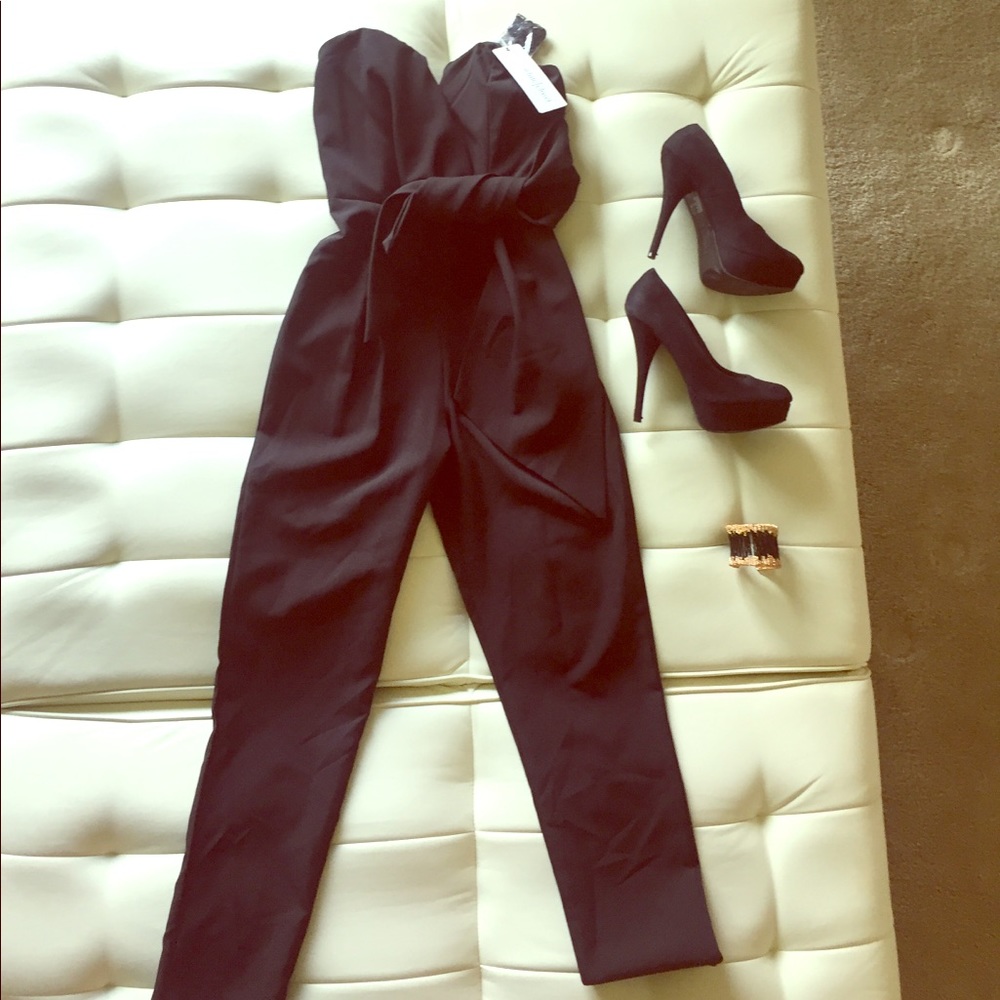Black jumpsuit