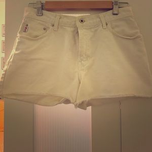 Guess White Denim Shorts, size 29