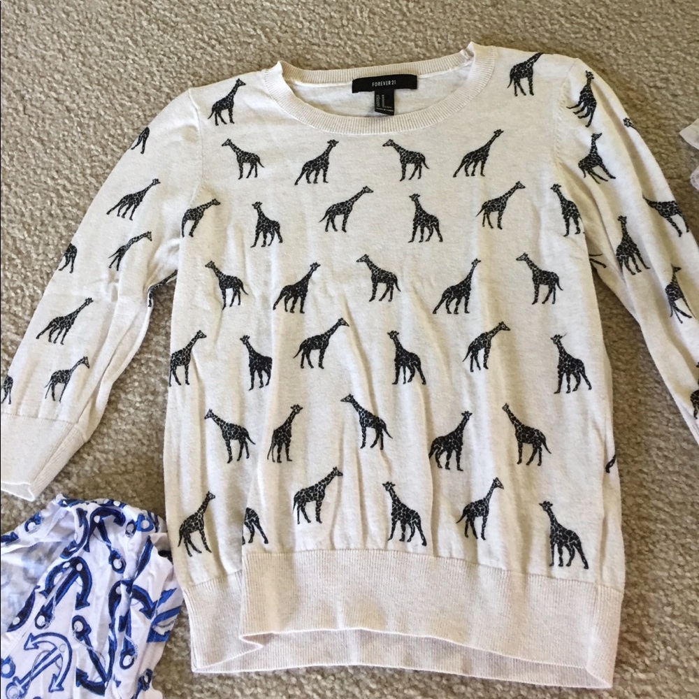 Giraffe sweater