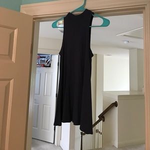 ribbed, high neck tank