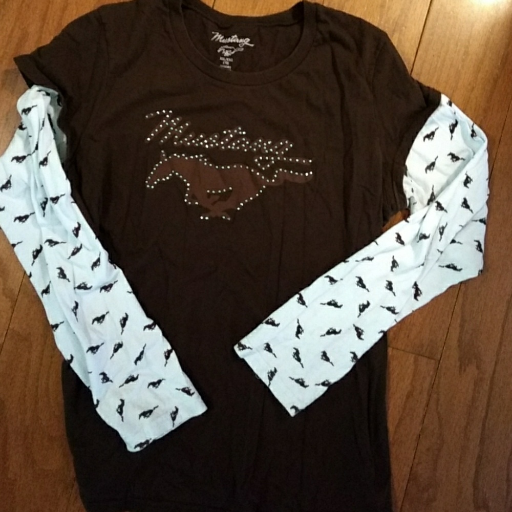 🐎MUSTANG🐎 Tee- Juniors XXL
