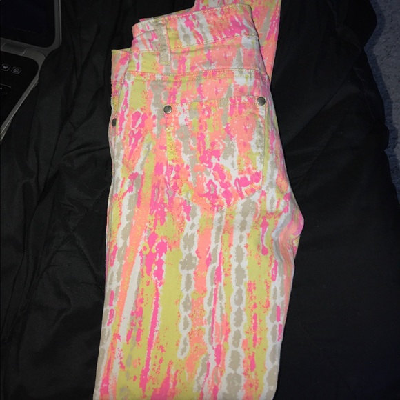Neon designed jeans!! - Picture 1 of 3