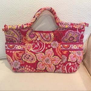Vera Bradley red patterned handbag/purse