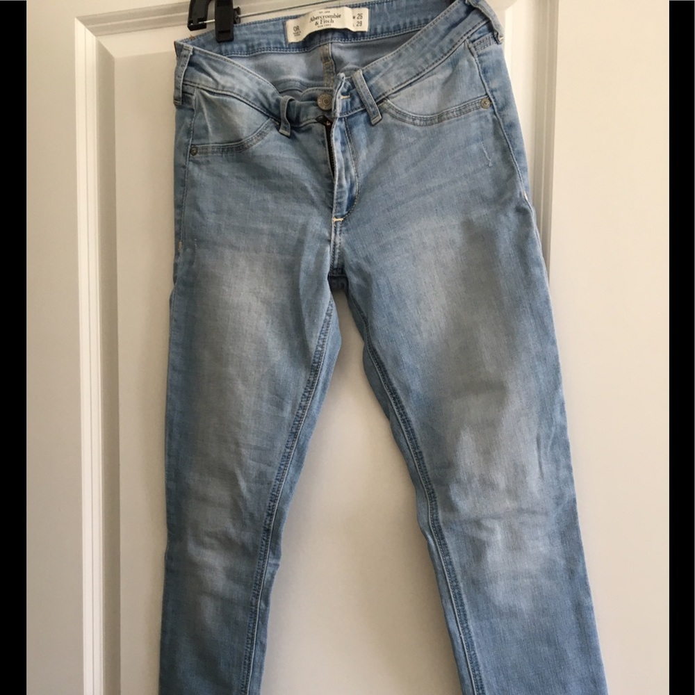 Abercrombie &Fitch blue classic jegging