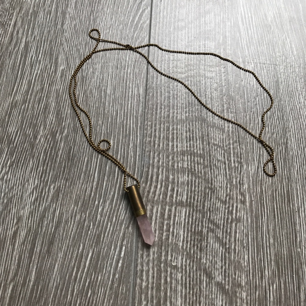 Brandy Melville crystal necklace