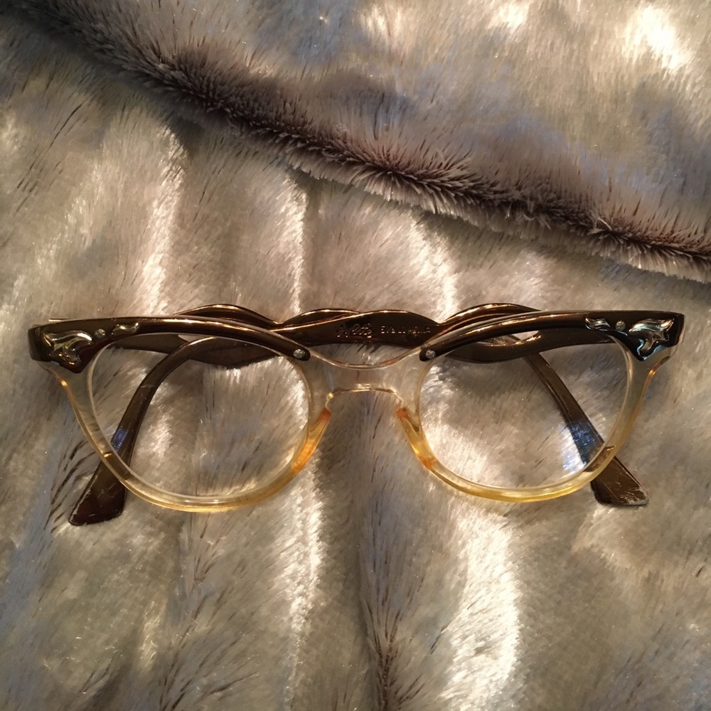 Vintage cat eye glasses