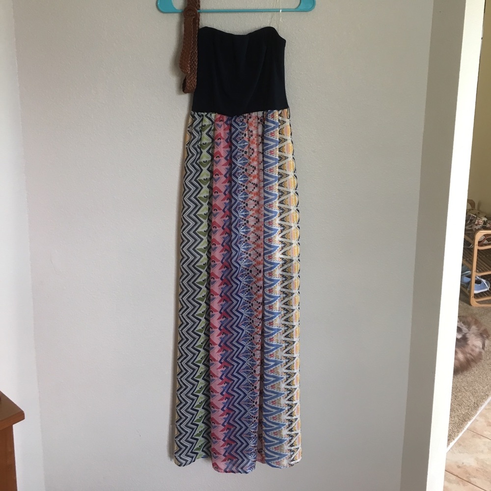 Patterned Maxi Dress